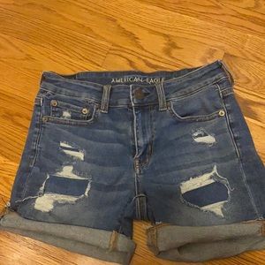 American eagle next level stretch jean shorts.
